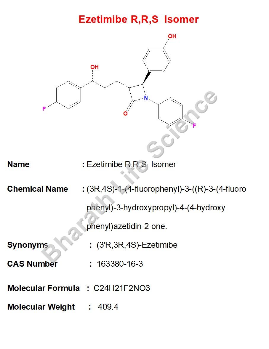 Ezetimibe R,R,S  Isomer